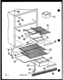 Interior parts (tm-516f-c/p75658-6wc) (tm-516f-a/p75658-6wa) (tm-516f-g/p75658-6wg) (tm-516f/p75658-6w) (tm-516f-l/p75658-6wl) (tm-516e-c/p74645-15wc) (tm-516e/p74645-15w) (tm-516e-a/p74645-15wa) (tm-516e-l/p74645-15wl) (tm-516e-g/p74645-15wg) (tm-516f-1-