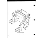 Amana TRG18J-P7739033W freezer door parts (trg16j/p7739032w) diagram