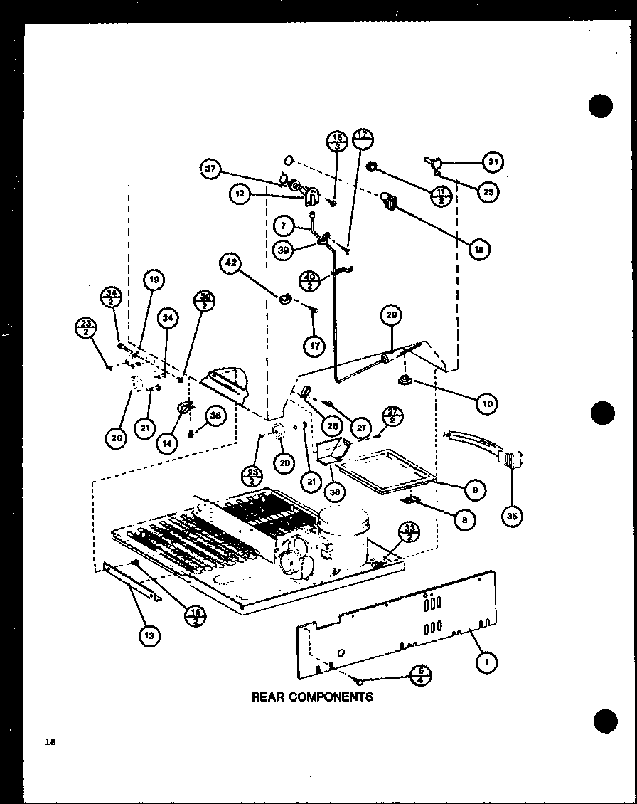 REAR COMPONENTS (TRG16J/P7739032W)