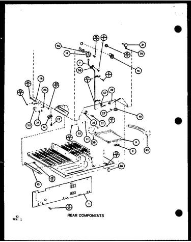 Rear components (trg20j/p7739034w) (trgi20j/p7791105w) (trgi20j/p7791106w)