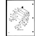 Amana TRG16J-P7739032W freezer door parts (trgi22j/p7791107w) diagram