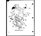 Amana TRGI18J-P7791104W refrigerator door parts (trgi22j/p7791107w) diagram