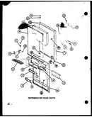 Refrigerator door parts (trgi22j/p7791107w)