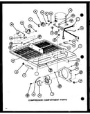 Compressor compartment parts (tci18j/p7739036w) (tci18j/p7739037w)