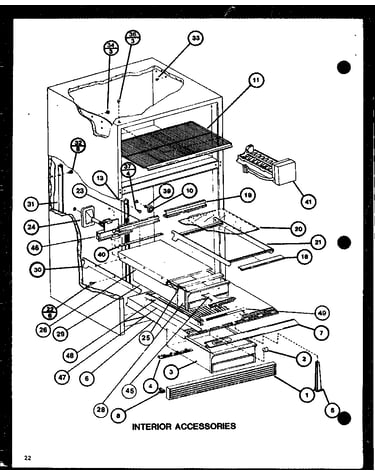 Interior accessories (tci20j/p7739038w) (tci20j/p7739039w)