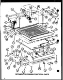 Refrigerator freezer functional parts (tci20j/p7739038w) (tci20j/p7739039w)