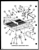 Compressor compartment parts (tci20j/p7739038w) (tci20j/p7739039w)