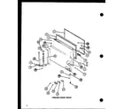 Amana TJI18K-P7791140W freezer door parts (tj16k/p7791134w) (tj16k/p7791135w) (tji16k/p7791136w) (tji16k/p7791137w) diagram