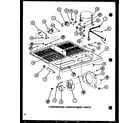 Amana TJ20K-P7791143W compressor compartment parts (tj18j/p7791138w) (tj18k/p7791139w) (tji18k/p7791140w) (tji18k/p7791141w) diagram