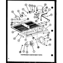 Amana TJ16K-P7791134W compressor compartment parts (tj18j/p7791138w) (tj18k/p7791139w) (tji18k/p7791140w) (tji18k/p7791141w) diagram