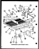 Compressor compartment parts (tj20k/p7791142w) (tj20k/p7791143w) (tji20k/p7791144w) (tji20k/p7791145w)