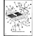 Amana TJ16K-P7791134W compressor compartment parts (tj22k/p7791146w) (tji22k/p7791147w) (tj22k/p7859201w) diagram