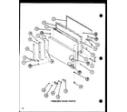 Amana TM16M1-P7859211W freezer door parts (tm18m/p7859212w) (tm18m/p7859213w) diagram