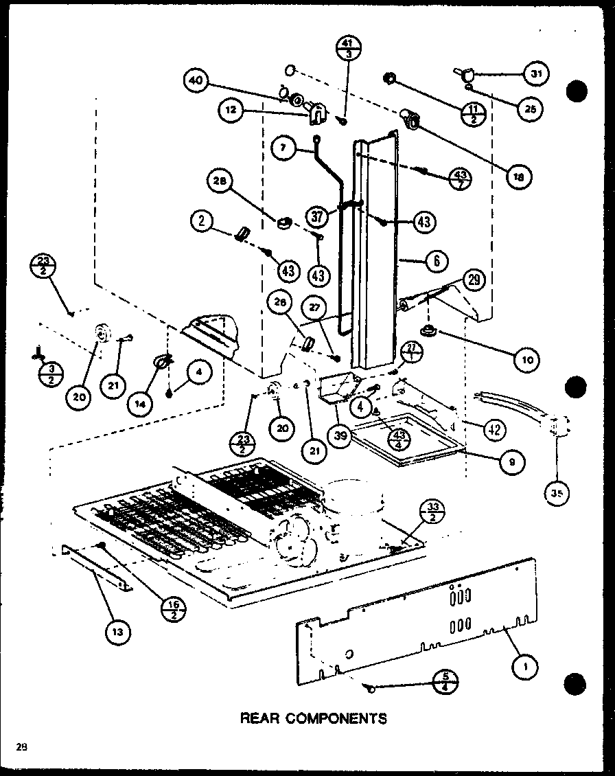 REAR COMPONENTS (TM18M/P7859212W) (TM18M/P7859213W)