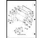 Amana TM18M-P7859212W freezer door parts (tm20m/p7859216w) (tm20m/p7859217w) diagram
