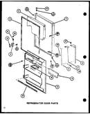 Refrigerator door parts (tm20m/p7859216w) (tm20m/p7859217w)