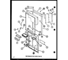 Amana TC20M-P7858504W refrigerator door parts (tc18m/p7858501w) (tc18m/p7858502w) (tc18mb/p7858526w) (tc18mb/p7858527w) diagram