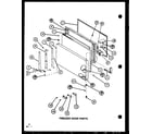 Amana TC20MB-P7858529W freezer door parts (tc20m/p7858503w) (tc20m/p7858504w) (tc20mb/p7858528w) (tc20mb/p7858529w) diagram