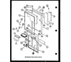 Amana TC18MB-P7858527W refrigerator door parts (tc22m/p7858505w) diagram