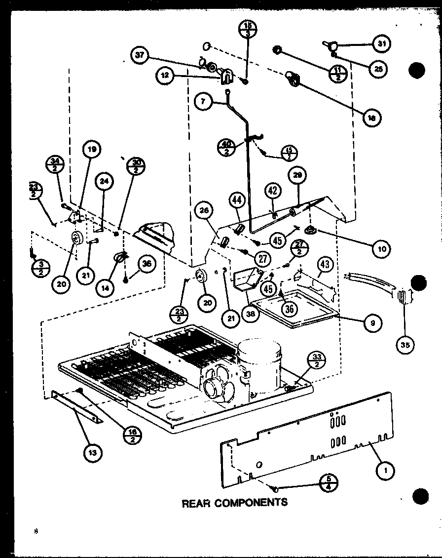 REAR COMPONENTS (TJ16M/P7859218W) (TJ16M/P7859219W)