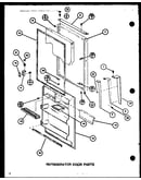 Refrigerator door parts (tj18m/p7859220w) (tj18m/p7859221w)
