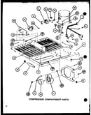 Compressor compartment parts (tj18m/p7859220w) (tj18m/p7859221w)