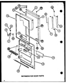 Refrigerator door parts (tj20m/p7859222w) (tj20m/p7859223w)