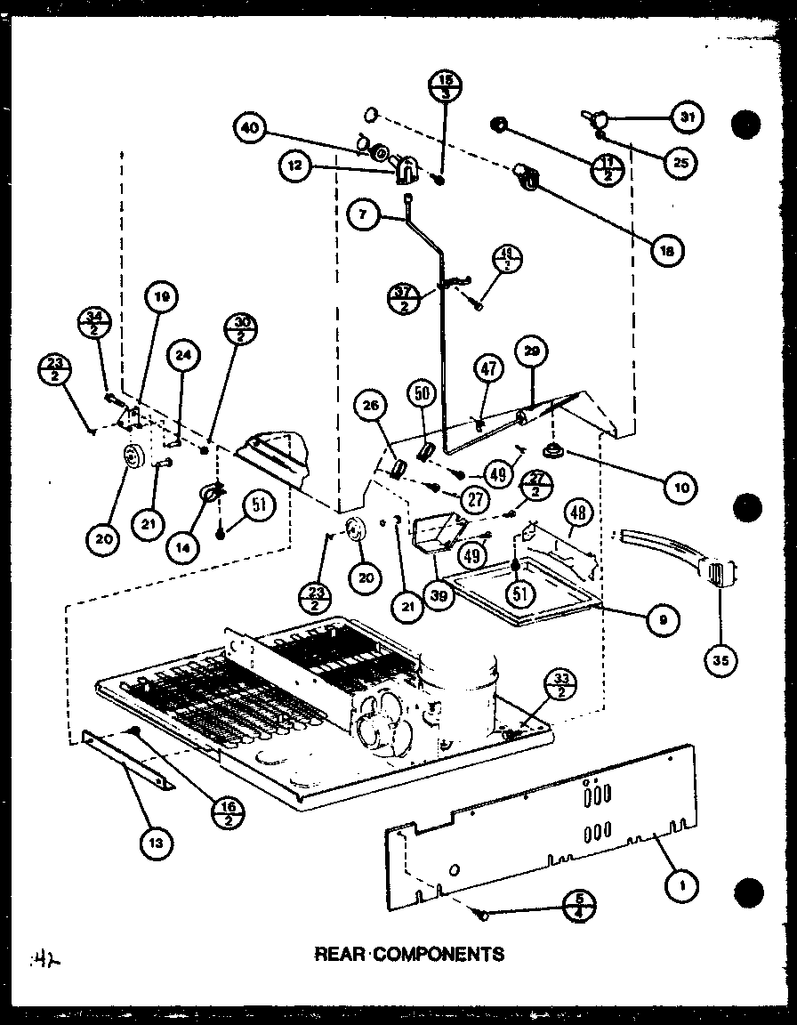 REAR COMPONENTS (TJ20M/P7859222W) (TJ20M/P7859223W)