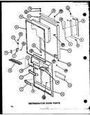 Refrigerator door parts (tj22m/p7859224w)