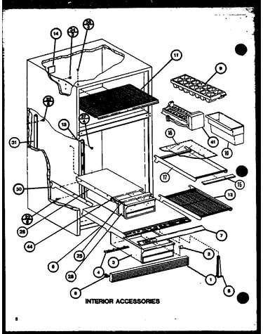 Interior accessories (tr18m/p7859225w) (tr18m/p7859226w) (trg18m/p7859228w) (trg18m/p7859229w)