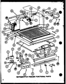 Refrigerator freezer functional parts (tr18m/p7859225w) (tr18m/p7859226w) (trg18m/p7859228w) (trg18m/p7859229w)