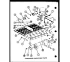 Amana TRG20M-P7859232W compressor compartments parts (trg20m/p7859231w) (trg20m/p7859232w) diagram
