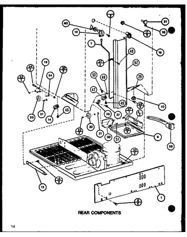 Rear components (trg20m/p7859231w) (trg20m/p7859232w)