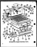 Refrigerator freezer functional parts (tm16n/p1102101w) (tm16n/p1102102w) (tm16n1/p1102116w) (tm16n1/p1102117w)