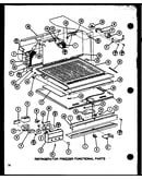 Refrigerator freezer functional parts (tm20n/p1102105w) (tm20n/p1102106w)