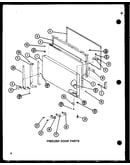 Freezer door parts (tj18n/p1102111w) (tj18n/p1102112w)