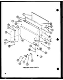 Freezer door parts (tj20n/p1102113w) (tj20n/p1102114w)