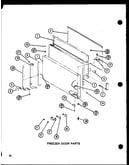 Freezer door parts (tj22n/p1102115w)
