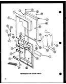 Refrigerator door parts (tj22n/p1102115w)