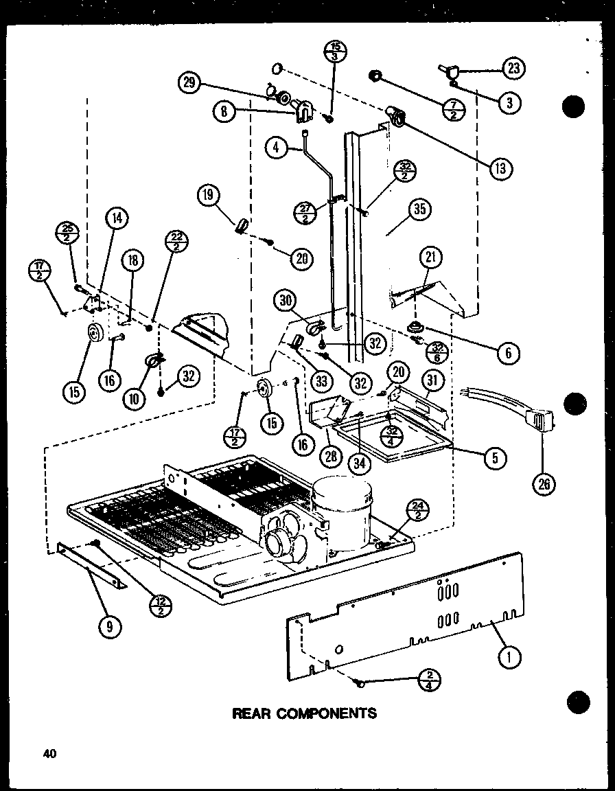 REAR COMPONENTS (TJ22N/P1102115W)