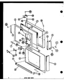 Upper door parts (tm14g-c/p75658-14wc) (tm14g/p75658-14w) (tm14g-a/p75658-14wa) (tm14g-l/p75658-14wl) (tm14g-g/p75658-14wg) (tm14g-1/p75658-15w) (tm14g-1-g/p75658-15wg) (tm14g-1-a/p75658-15wa) (tm14g-1-c/p75658-15wc) (tm14g-1-l/p75658-15wl) (tm14g-l/p7565