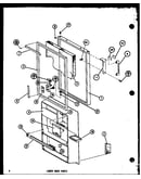 Lower door parts (tm14g-c/p75658-14wc) (tm14g/p75658-14w) (tm14g-a/p75658-14wa) (tm14g-l/p75658-14wl) (tm14g-g/p75658-14wg) (tm14g-1/p75658-15w) (tm14g-1-g/p75658-15wg) (tm14g-1-a/p75658-15wa) (tm14g-1-c/p75658-15wc) (tm14g-1-l/p75658-15wl) (tm14g-l/p7565