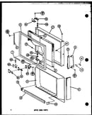 Upper door parts (tm14h-c/p77052-3wc) (tm14h/p77052-3w) (tm14h-a/p77052-3wa) (tm14h-l/p77052-3wl) (tm14h-g/p77052-3wg) (tm14h-1-l/p77052-4wl) (tm14h-1-a/p77052-4wa) (tm14h-1-g/p77052-4wg) (tm14h-1-c/p77052-4wc) (tm14h-1/p77052-4w)
