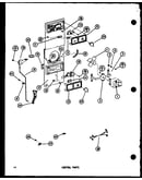 Control parts (tm14k/p7705206w) (tm14kg/p7705206wg) (tm14kl/p7705206wl) (tm14k1g/p7705207wg) (tm14k1l/p7705207wl) (tm14k1/p7705207w)