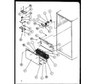Amana TC18QW-P1111407WW freezer parts diagram