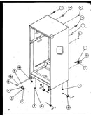 Outer cabinet parts