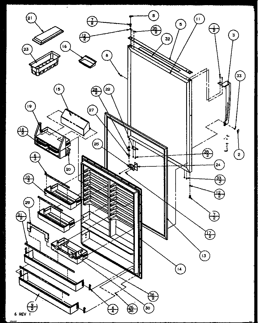 REFREGERATOR DOOR