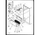 Amana 85371W-P1117201WW evaporator motor/coil diagram