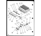 Amana TL20QG-P1111706WG divider block and controls diagram