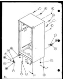 Cabinet bottom and back